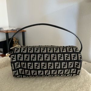 Fendi Vintage Zucchino barrel handbag